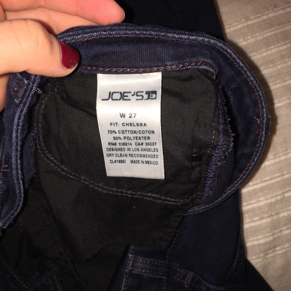 Joes jeans size 27 fit Chelsea
